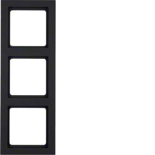 Berker 10136096 Rahmen 3fach Q.3 anthrazit, samt Mesch Shop Berker 10136096 Rahmen 3fach Q.3 anthrazit, samt Mesch Shop